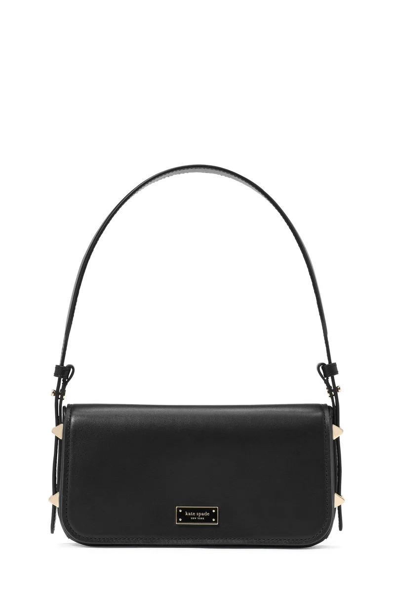 كيت سبيد حقيبة كتف جلدية ناعمة من ليف